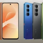 Infinix Hot 60 5G Plus in Shadow Blue, Sleek Black, Tundra Green and Leather Brown color variants